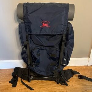 REI Trekker Sierra Crest Lightweight Water Resistant Hiking Backpack